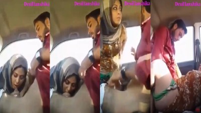 Muslim mom sucks fucking son car