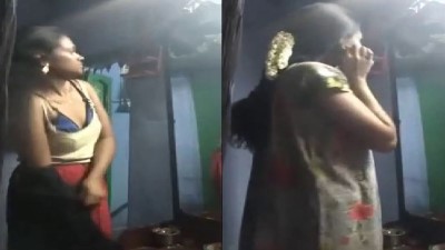 Gramathu Pen Chudi Kayati Mulai Kanbithu Nighty Aniyum