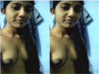 Today Exclusive Cute Desi Girl – Hot Scene