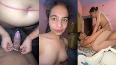 Boyfriend lund condom chada upar chadi ladki