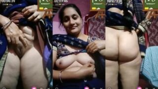 Vaishanvi Live Cam Mature Aunty Removes Saree Shows Boobs